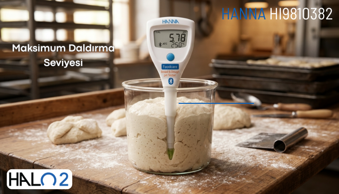 HALO2 Ekmek ve Hamur pH Test Cihazı